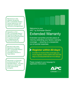 APC Service Pack Extended Warranty 3 Year