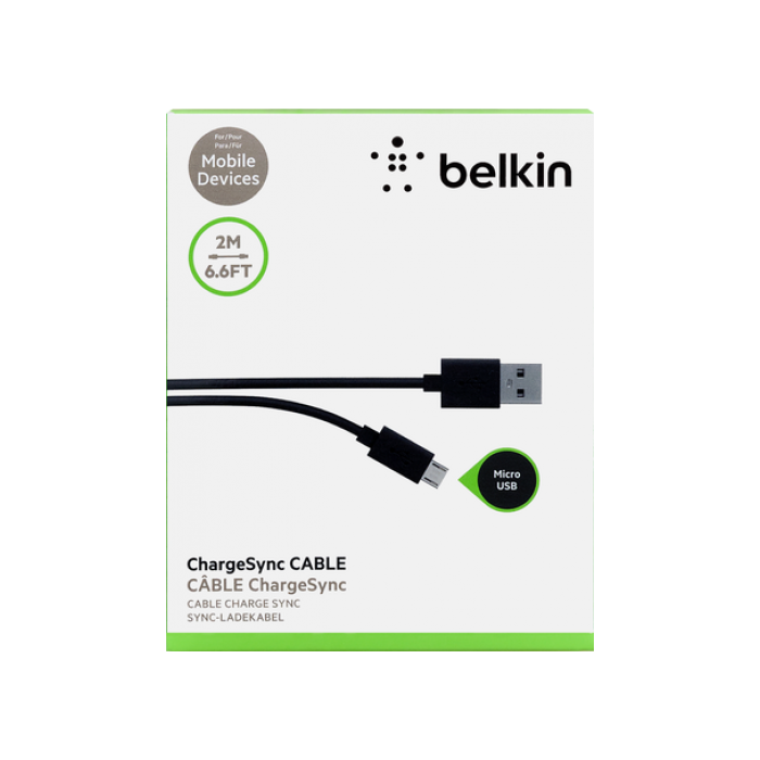 Specificiteit Geweldig stuiten op Belkin Oplaadkabel USb - Micro USB 2 Meter / Voor meeste smartphones Samsung  Galaxy S1 / S2 / S3 / S4 /