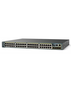 Cisco Catalist WS-C2960S-48LPS-L | Managed | Ethernet 48x 1Gbps | PoE+