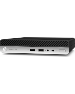 HP ProDesk 400 G4 Mini PC Intel Core i5 8500T | 8GB DDR4 | 256GB SSD M.2 | 2x Displaypoort 1x VGA | Windows 10 / 11 Pro 