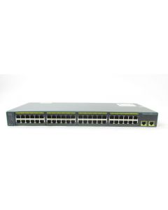 Cisco Catalist WS-C2960-48TT-L | Managed | 2x Ethernet 1Gbps - 48x 100Mbps 