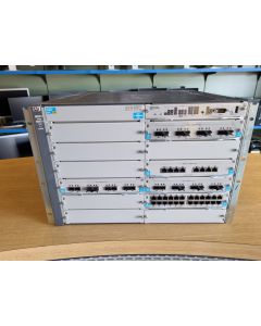 HP E5412 J8698A Switch inclusief modules J8726A / J9538A / J9550A / J9546A