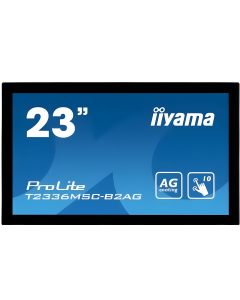 iiyama T2336msc-B2ag 23 Inch Touchscreen Monitor Full HD 1920 x 1080 | DVI, HDMI, VGA | 60hz | 5MS | Zonder Voet