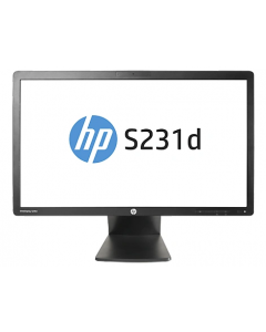 HP EliteDisplay S231d 23 Inch Monitor Full HD 1920 x 1080 | Displaypoort, VGA | Webcam | Breedbeeld 