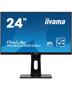 Iiyama ProLite XUB2492HSU-B1 24 Inch Monitor Full HD 1920 x 1080 | DisplayPort, HDMI, VGA | 75hz