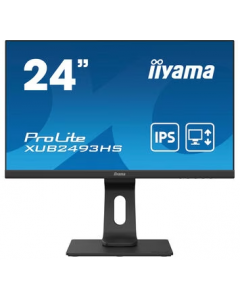 Iiyama ProLite XUB2493HS-B4 24 Inch Monitor Full HD 1920 x 1080 | DisplayPort, HDMI, VGA | 75hz | 4MS