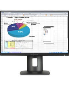 HP Z24n 24 Inch Monitor Full HD 1920 x 1200 | 2x DisplayPort, HDMI, DVI-D, Mini Displayport | 60hz